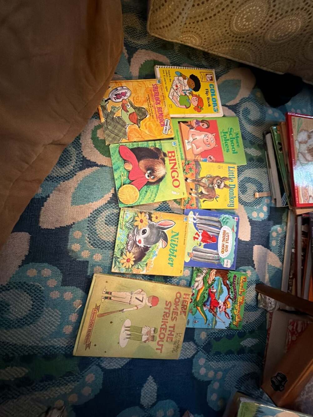 Lot of Tell -a -Tale vintage children’s books and extras good condition